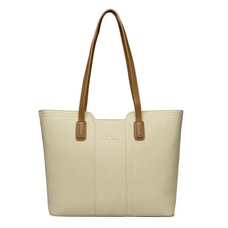 Genuine Brand 3 Layers Women Bags Designer HIgh Quality Soft Leather Large Women 2024 Shoulder Bag Messenger Handbag 2024 - Imbasat