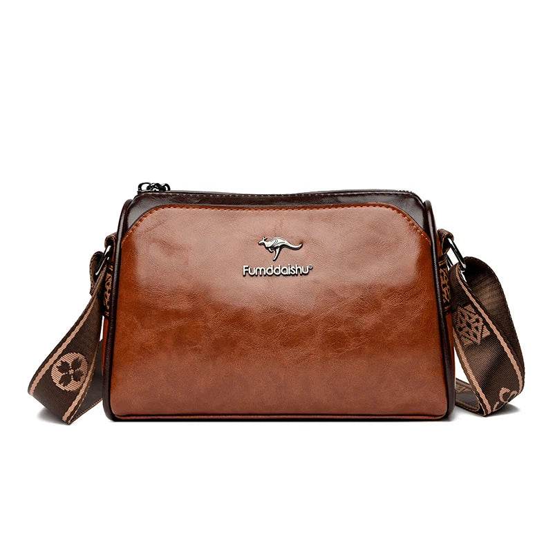 New Genuine High Quality Soft Leather Luxury Purses Crossbody Bag Designer Brand Ladies Shoulder Crossbody Bags 2024 Sac A Main - Imbasat