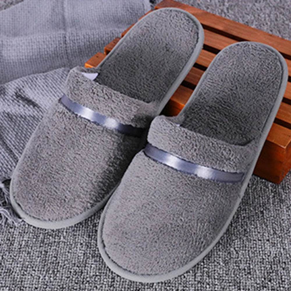 All-inclusive Slippers Men Women Hotel Disposable Slippers Hospitality Travel Comfor Multi-colored Breathable Slides Sandals - Imbasat