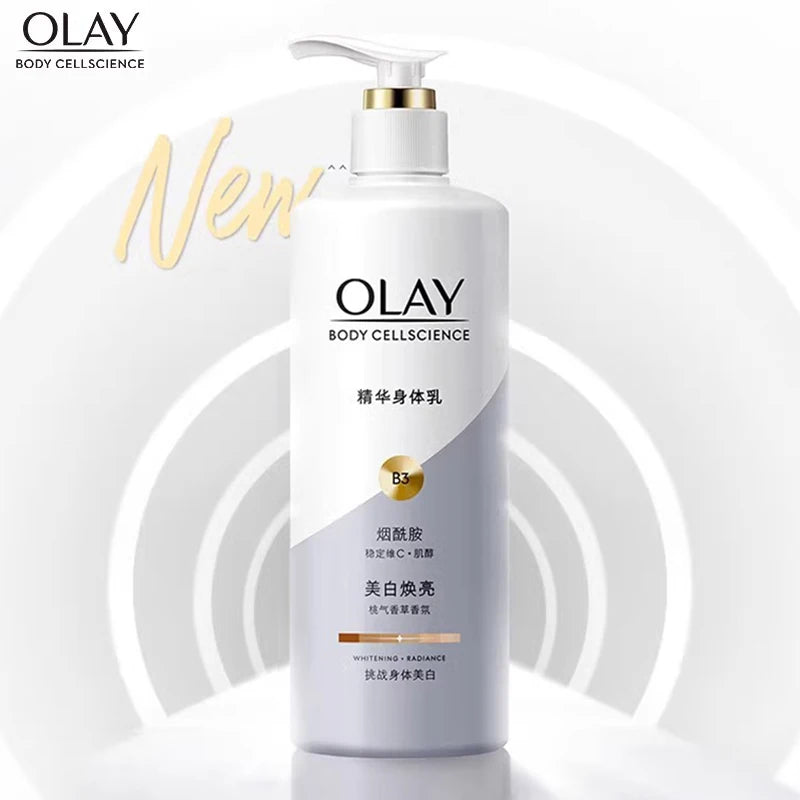 Olay Whitening&Moisturizing Body Cream B3+ VitaminC Moisturize Skin VC Essence Nicotinamide Fragrance Olay Body Lotion 260/480ml