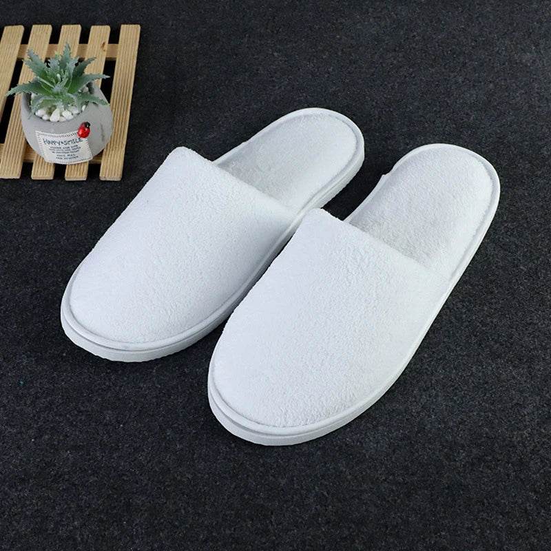 All-inclusive Slippers Men Women Hotel Disposable Slippers Hospitality Travel Comfor Multi-colored Breathable Slides Sandals - Imbasat