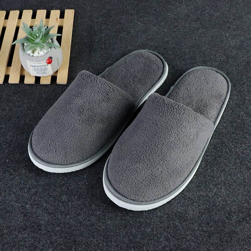 All-inclusive Slippers Men Women Hotel Disposable Slippers Hospitality Travel Comfor Multi-colored Breathable Slides Sandals - Imbasat