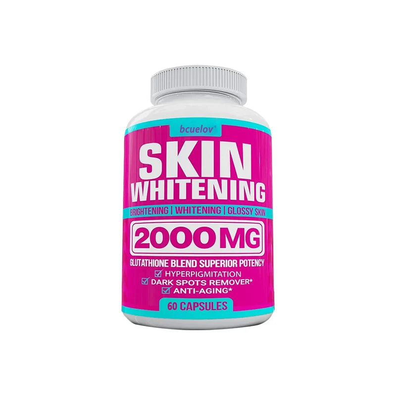 Glutathione Complex Capsules - Powerful Antioxidant, Reduces Hyperpigmentation, Alleviates Dark Spots, Moisturizes Skin