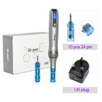 Dr. Pen M8S Microneedling Pen with 12 Replacement Cartridges Wireless Derma