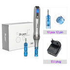 Dr. Pen M8S Microneedling Pen with 12 Replacement Cartridges Wireless Derma