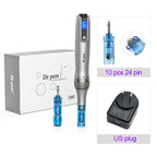 Dr. Pen M8S Microneedling Pen with 12 Replacement Cartridges Wireless Derma