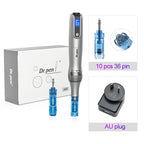 Dr. Pen M8S Microneedling Pen with 12 Replacement Cartridges Wireless Derma