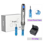 Dr. Pen M8S Microneedling Pen with 12 Replacement Cartridges Wireless Derma