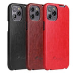 Leather Vertical Flip Case for  iPhone