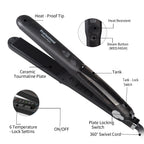 Steam Hair Straightener Professional Ceramic Vapor Flat Iron