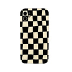 Black & White Checker Case for iPhone