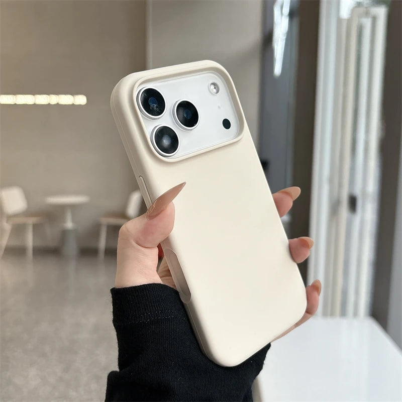 Slim Liquid Silicone Magnetic Magsafe Case for IPhone