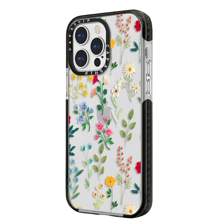 Minimalist Floral Fragments Case For iPhone