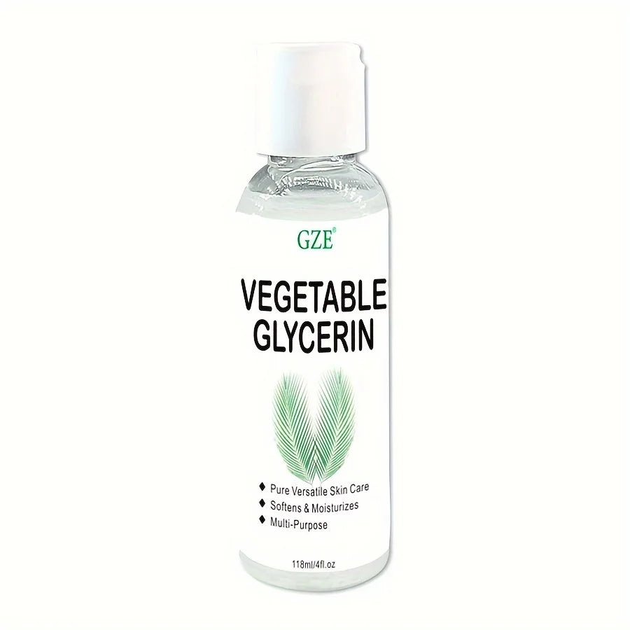 GZE Vegetable Glycerin, 100% Pure, Versatile Skin Care, Softening and Moisturizing, Multi-PURPOSE AND VERSATILE SKIN CARE