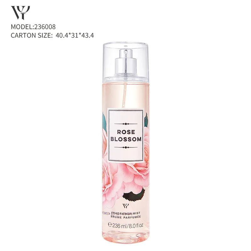 Women's Long Lasting Light Fragrance Victoria Fragrance Body Spray With Various Flavors Skin Care 236ml