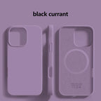 Liquid Silicone Case for iPhone  Magnetic Magsafe