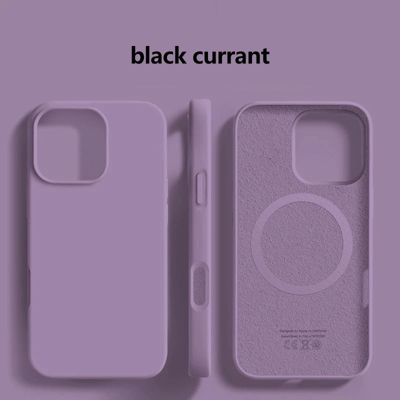 Liquid Silicone Case for iPhone  Magnetic Magsafe