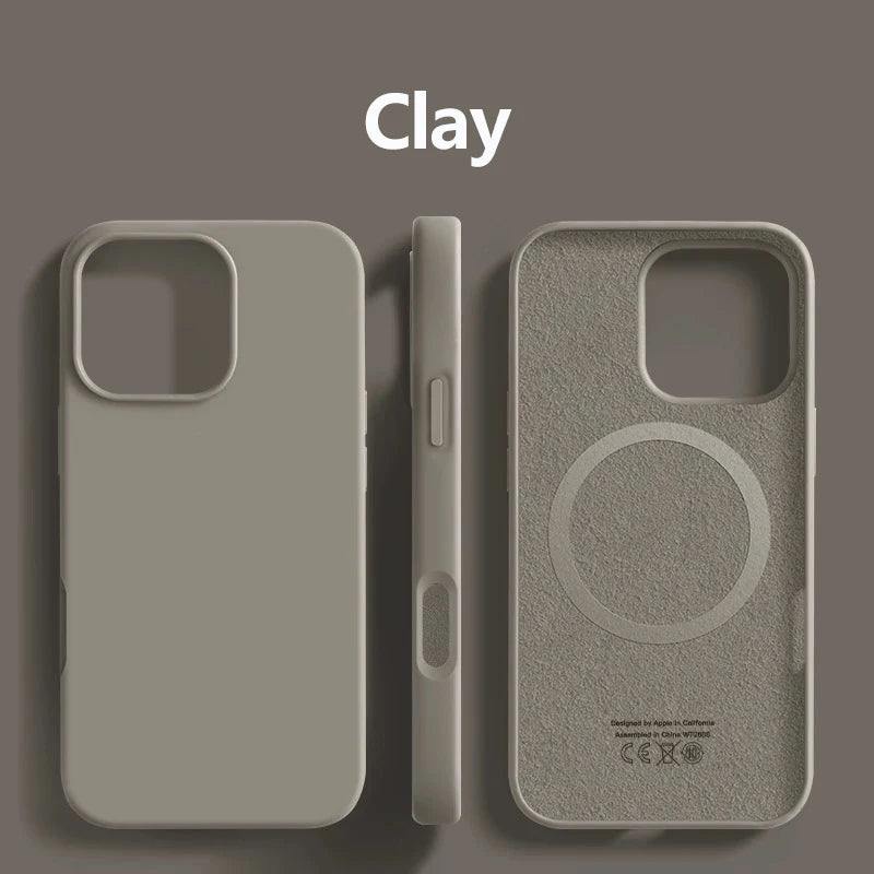 Liquid Silicone Case for iPhone  Magnetic Magsafe