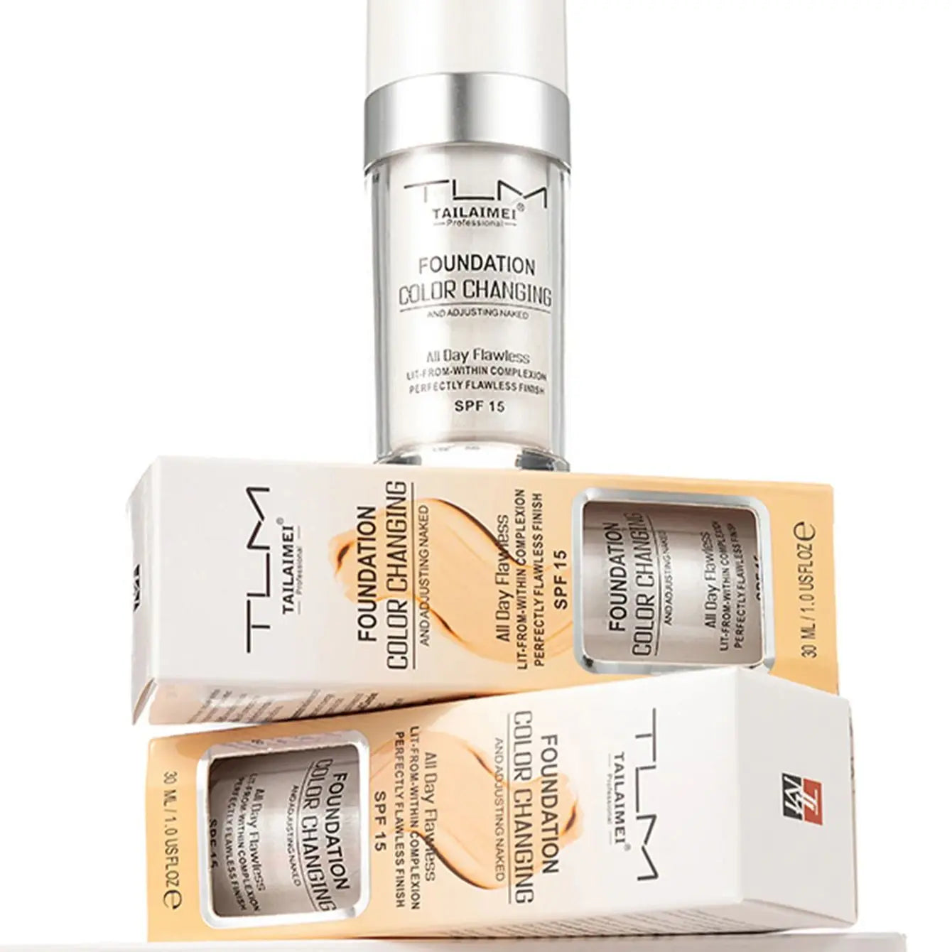 Magic Color Changing Foundation Liquid Soft Matte Long Lasting Hydrating