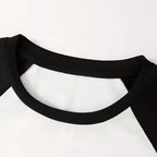 Women's Slogan PLZ USE IT Print Round Ncek Long Sleeves T Shirt Casual Vintage Tshirt All Seasons Funny Tee Tops T-shirt Clothes