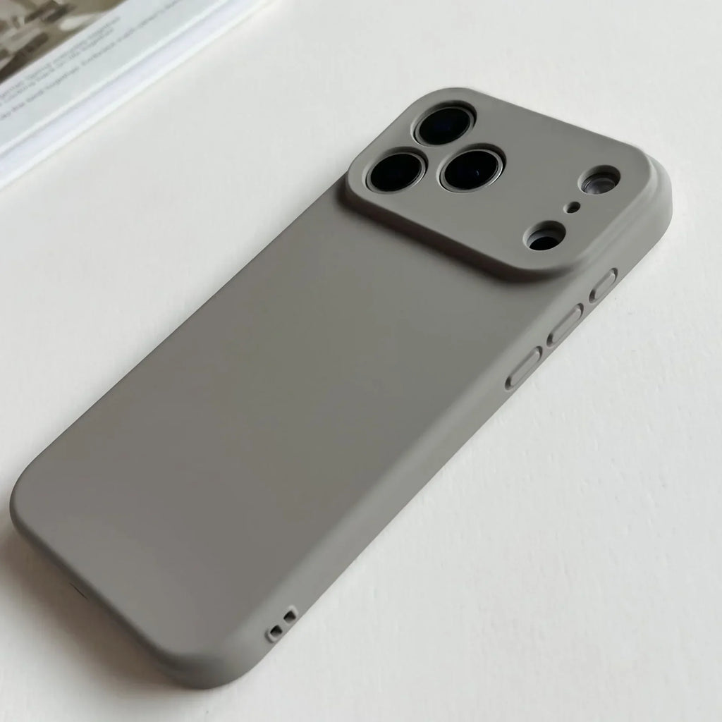 Soft Liquid Silicone Phone Case For iPhone