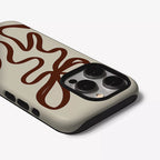 Chocolate Bow Twist Magnetic Phone Case for IPhone