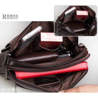 Men Clutch Bag Purse Handy Wallet Genuine Leather Business Mobile Cell Phone Case Handbags Purses Male Money Wrist Wallet Bag - Imbasat