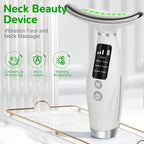 EMS Neck Face Lifter Neck Face Lifting Massager Skin Tighten Device LED Photon Therapy Anti Wrinkle Double Chin Remover 7 Modes
