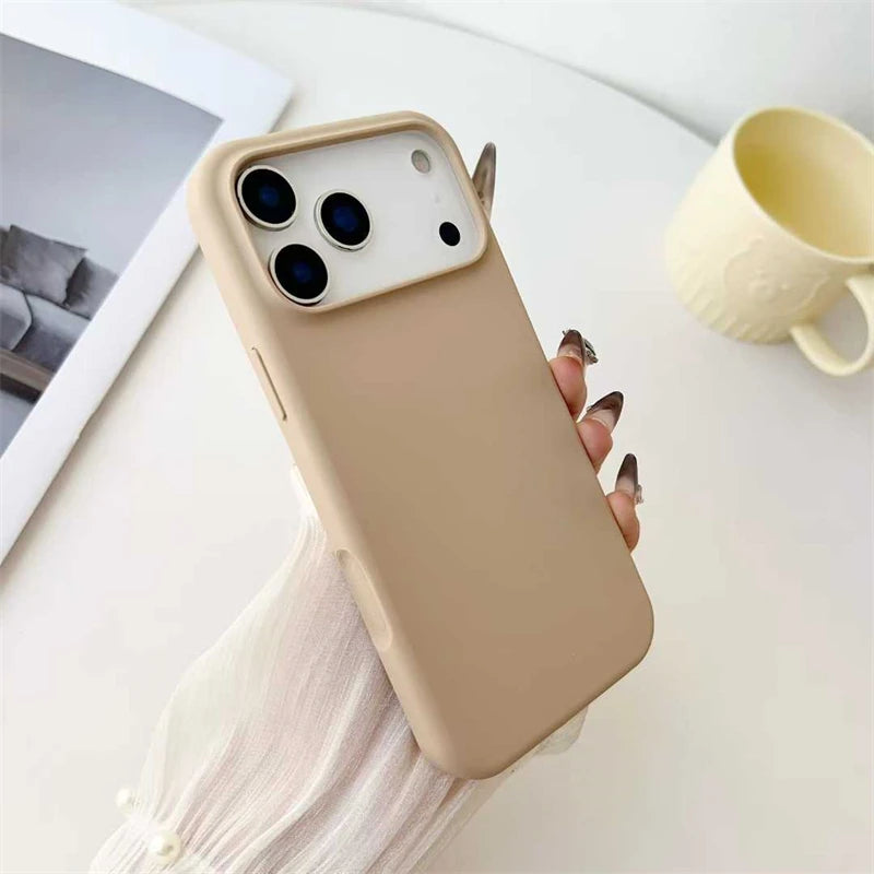 Slim Liquid Silicone Magnetic Magsafe Case for IPhone