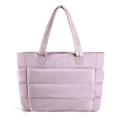 BAGSMART Women's Bag Large Capacity Solid Color Tote Bag Versatile Handbag for Commuter Work Student Class Shopping bag - Imbasat