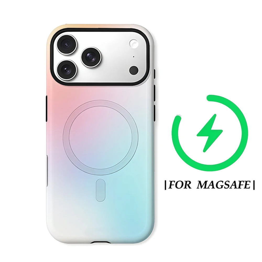 Pastel Gradient Dream Magnetic Phone Case for IPhone