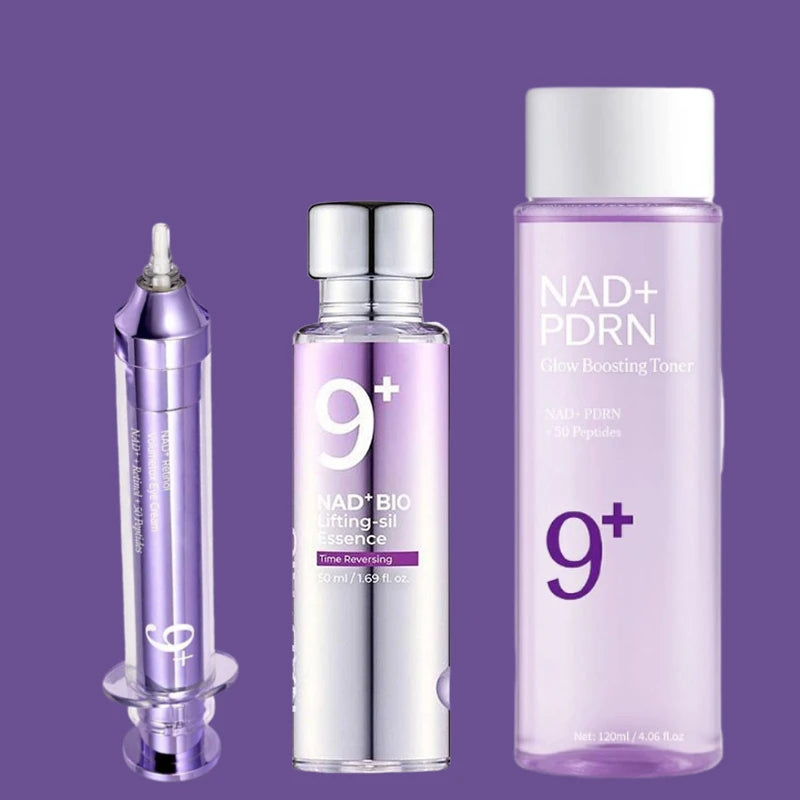 Korean NAD PDRN Glow Boosting Toner BIO Lifting-sil Essence Retinol Volmetox Eye Cream Anti Wrinkle Fade Fine Lines Skin Care