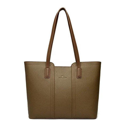 Genuine Brand 3 Layers Women Bags Designer HIgh Quality Soft Leather Large Women 2024 Shoulder Bag Messenger Handbag 2024 - Imbasat