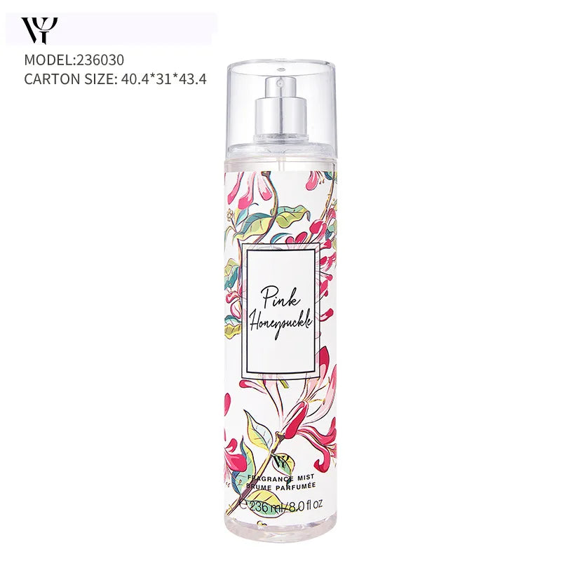 Women's Long Lasting Light Fragrance Victoria Fragrance Body Spray With Various Flavors Skin Care 236ml