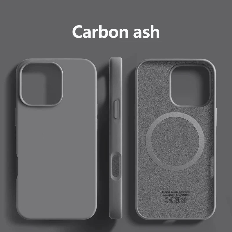 Liquid Silicone Case for iPhone  Magnetic Magsafe