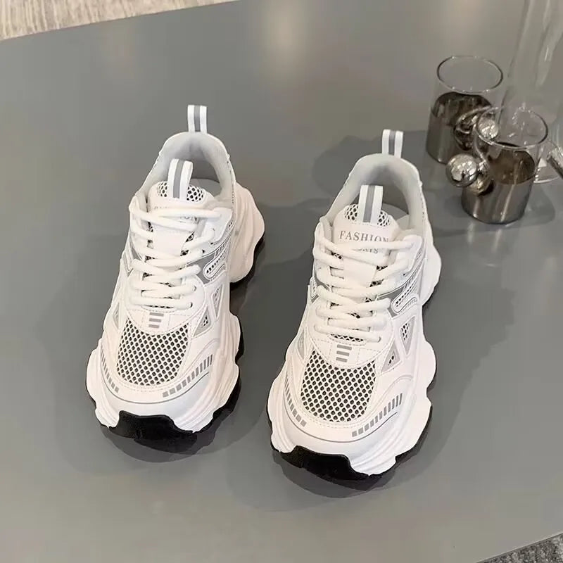 Platform Sneakers for Women Casual Non Slip Thick Sole Sports Shoes Woman Comfortable Casual Sports Shoes Zapatos Mujer
