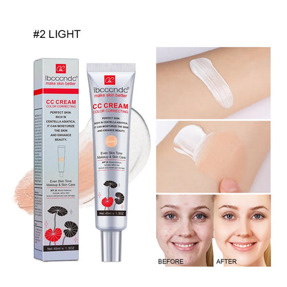 CC Cream Concealer Liquid-Based Full Coverage Cream Waterproof Long-Lasting Liquid Foundation Korean Makeup Make Up