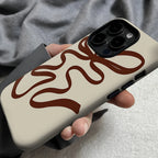 Chocolate Bow Twist Magnetic Phone Case for IPhone