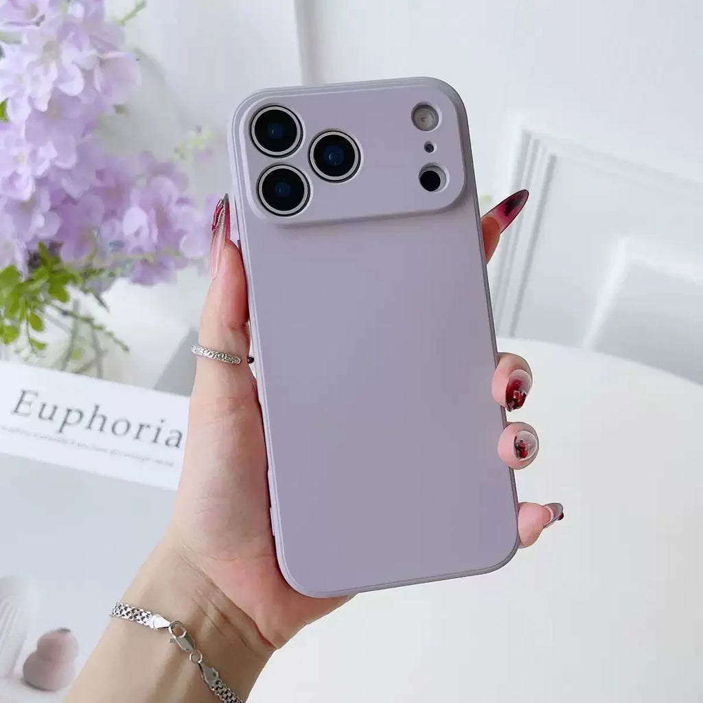Soft Liquid Silicone Phone Case For iPhone