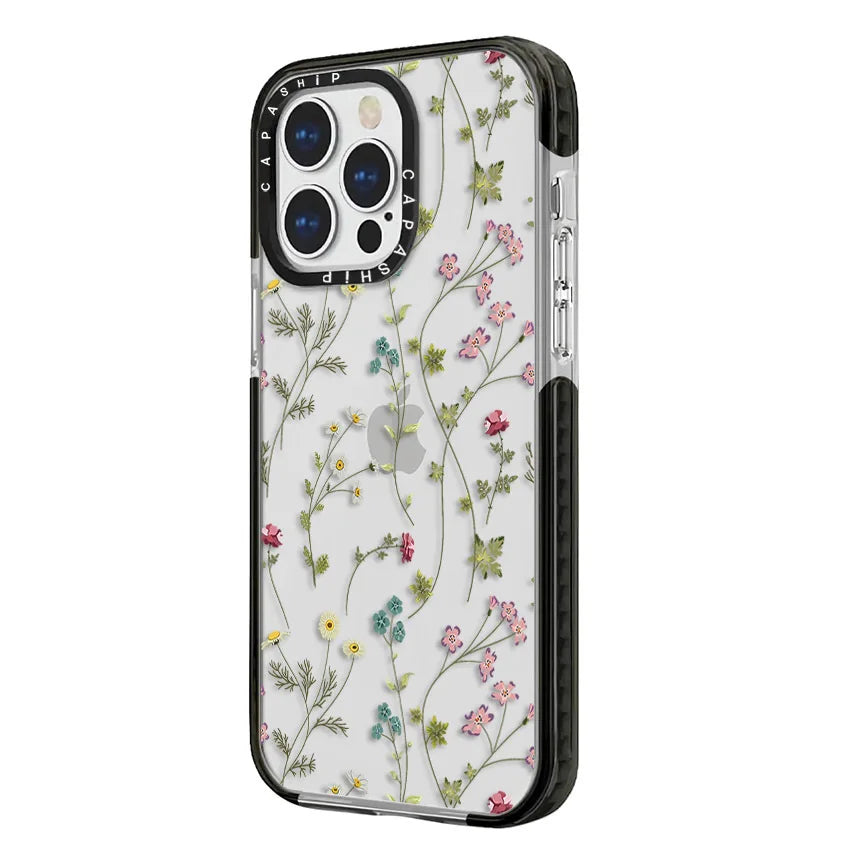 Minimalist Floral Fragments Case For iPhone