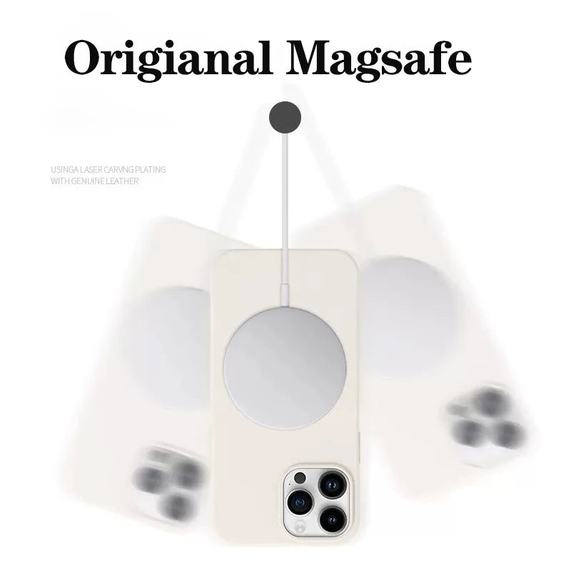Liquid Silicone Case for iPhone  Magnetic Magsafe