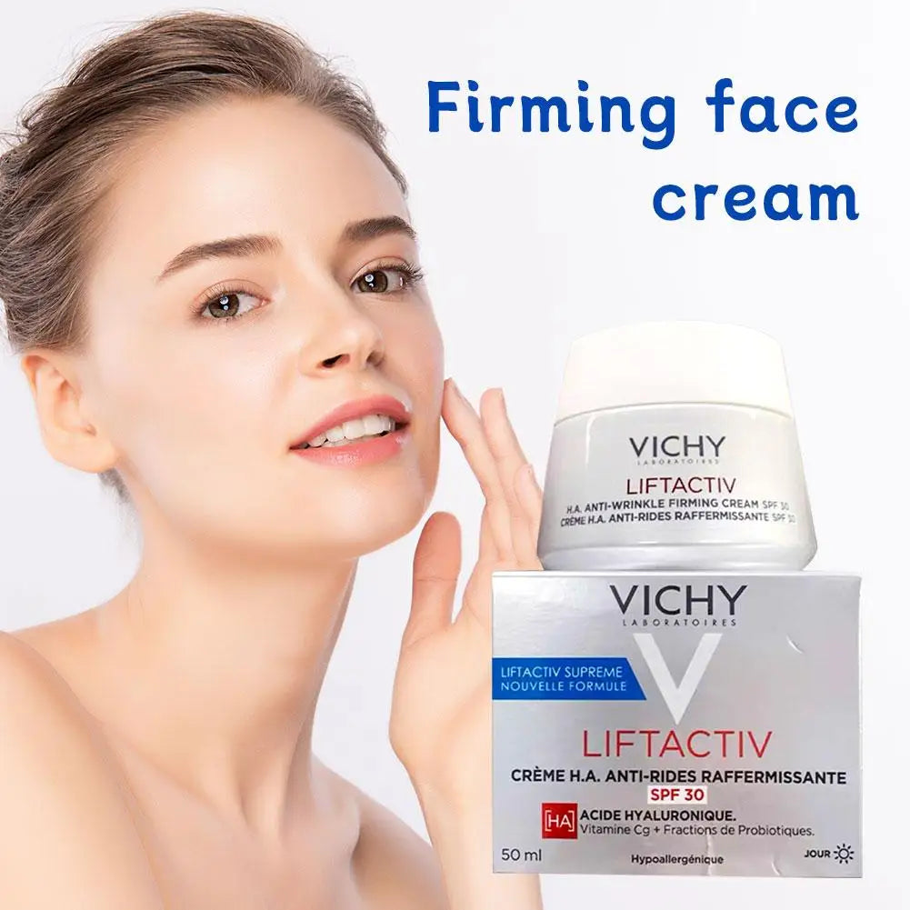 50ml Vichy Liftactiv Supreme Anti-Wrinkle Firming Day Cream Improve Fine Lines Redness Stinging SPF30 High Sun Protection
