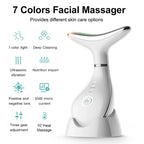 7 Colors Neck Face Beauty Device Facial Lifting Machine Face Massager Reduce Double Chin Face Sculpting Skin Care Beauty Tools