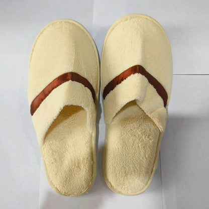 All-inclusive Slippers Men Women Hotel Disposable Slippers Hospitality Travel Comfor Multi-colored Breathable Slides Sandals - Imbasat
