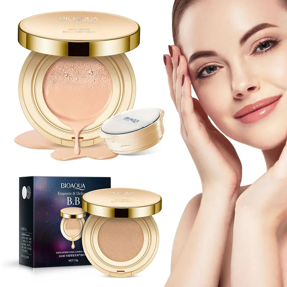BIOAQUA Matte Air Cushion Poreless BB＆CC Cream