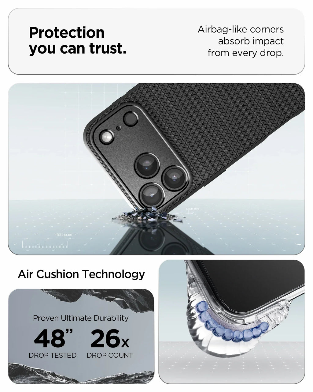 Spigen Liquid Air Cases for iPhone