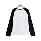 Women's Slogan PLZ USE IT Print Round Ncek Long Sleeves T Shirt Casual Vintage Tshirt All Seasons Funny Tee Tops T-shirt Clothes