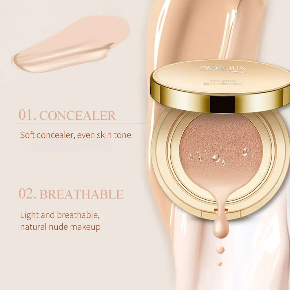BIOAQUA Matte Air Cushion Poreless BB＆CC Cream
