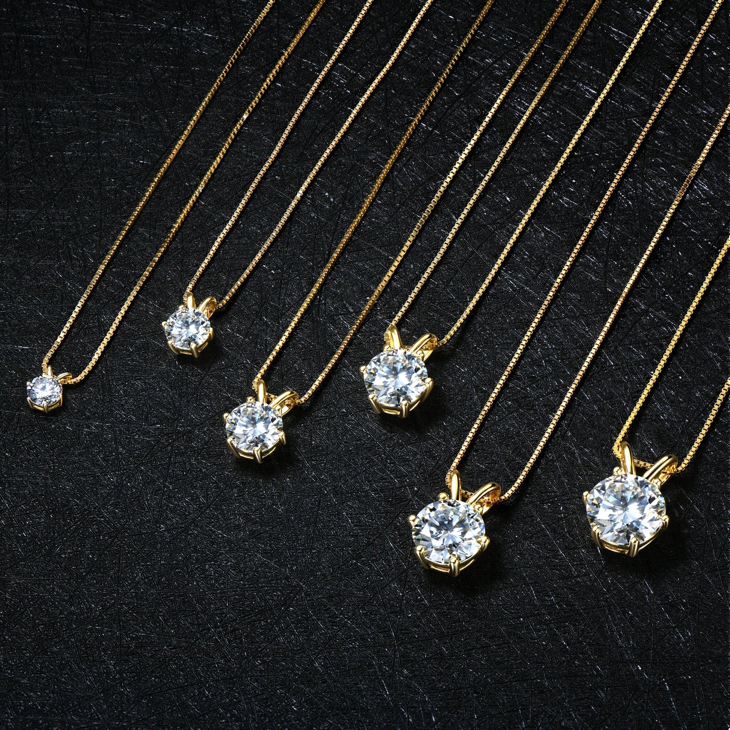 5-11mm 4CT 5CT D-E Moissanite Solitaire Pendant Necklace For Women Real 925 Silver Original Jewelry With GRA Certificate 0.5-3CT