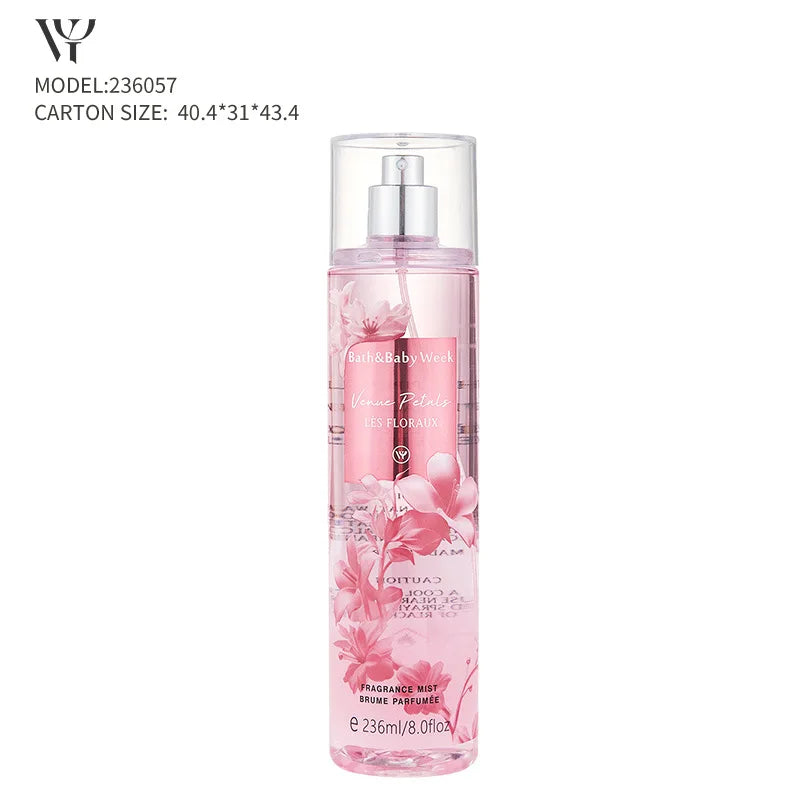 Women's Long Lasting Light Fragrance Victoria Fragrance Body Spray With Various Flavors Skin Care 236ml